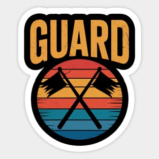 Color Guard Sticker